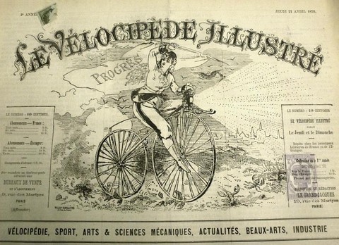 Le Vélocipède Illustré - 1870