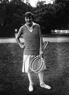 Simonne Mathieu, joueuse de tennis